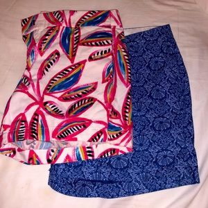 2 pair of shorts size 4